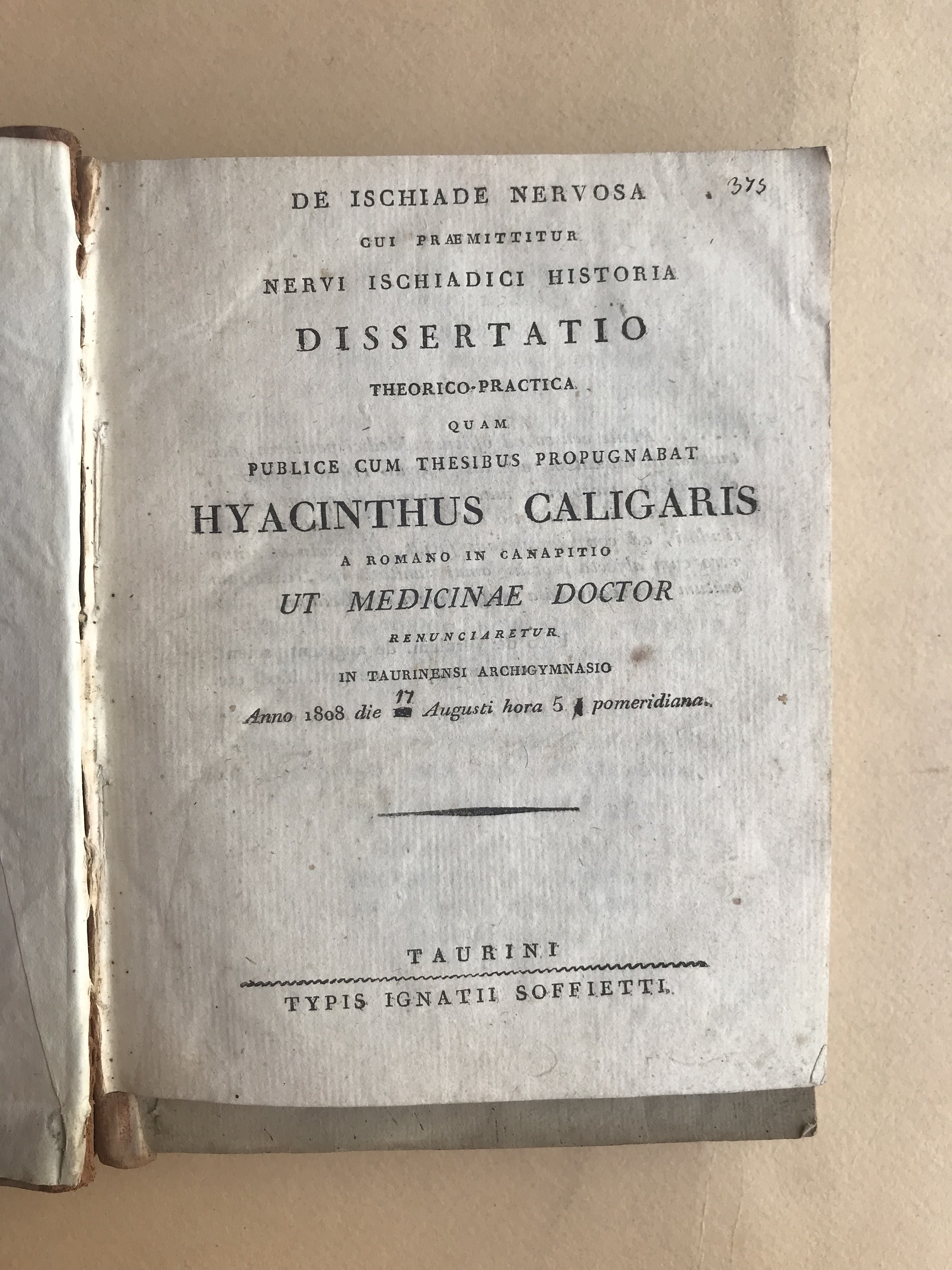 Miscellanea di dissertazioni medico-chirurgiche