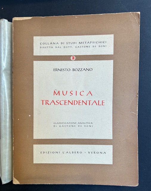 Musica trascendentale.