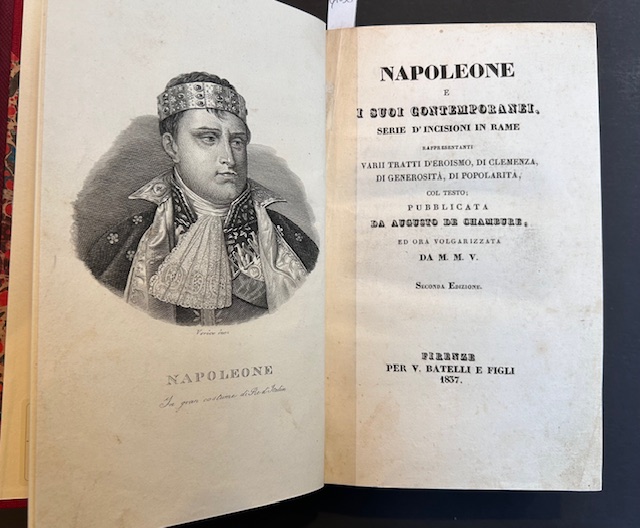Napoleone e i suoi contemporanei. Serie di incisioni in rame …