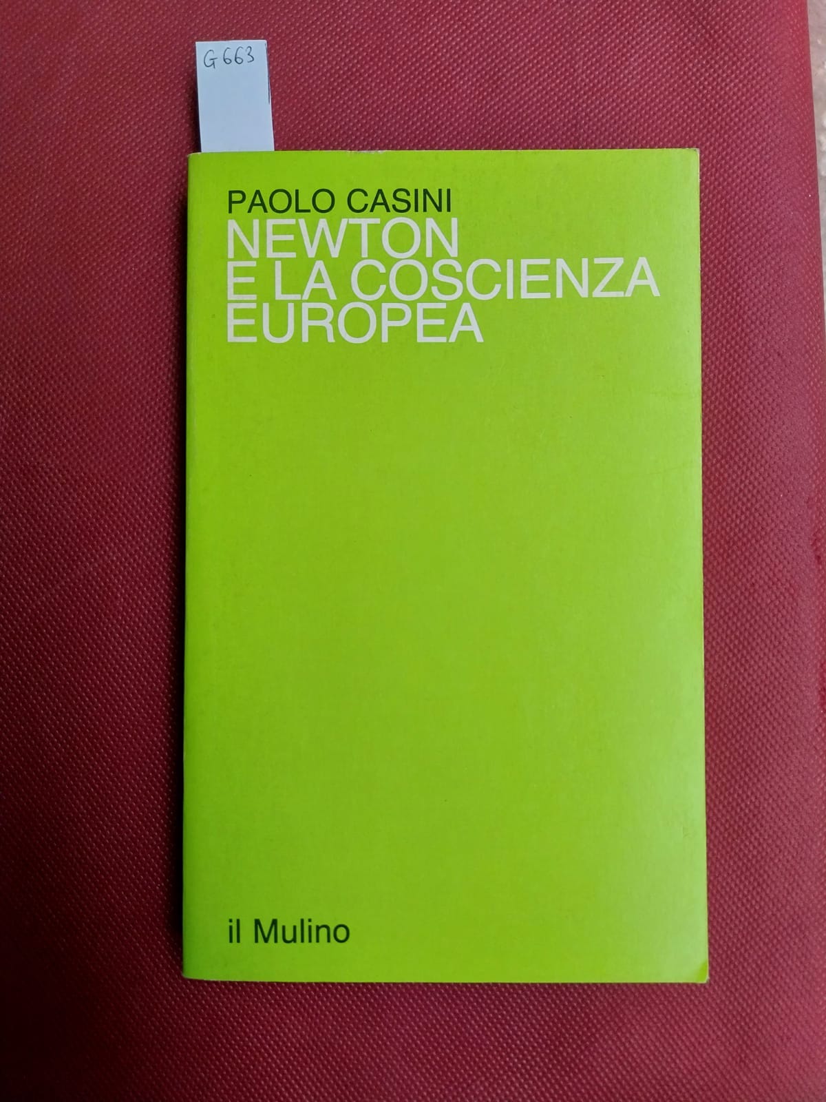 Newton e la coscienza europea