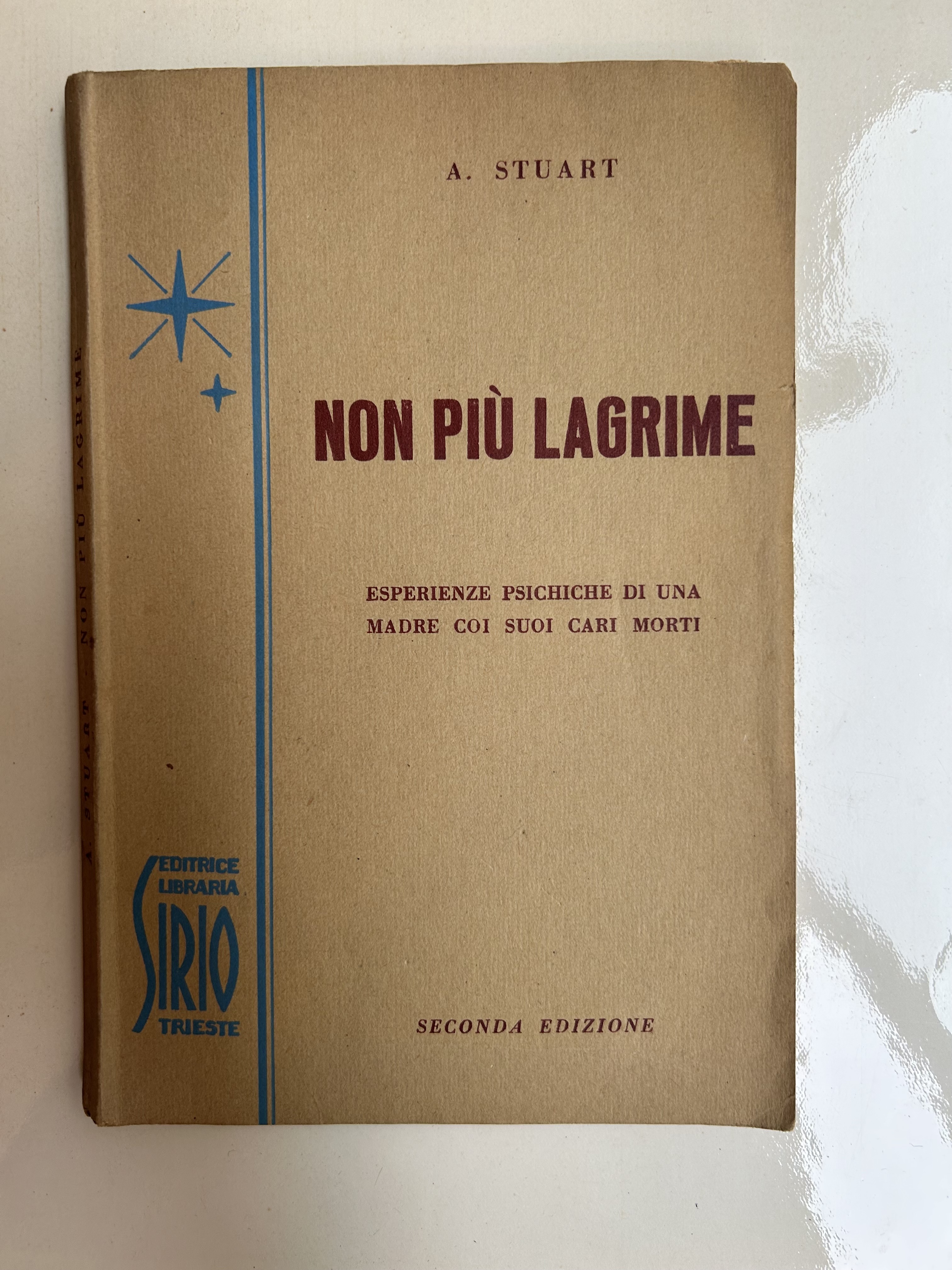 Non più lacrime. Esperienze psichiche di una madre coi suoi …