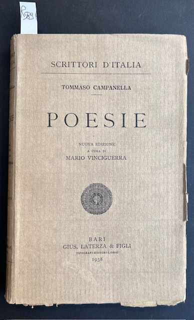 Poesie. A cura di Mario Vinciguerra.