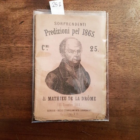 Predizioni pel 1865 di Mathieu (de la Drome) aggiuntavi una …