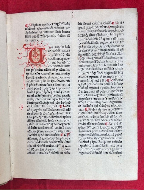 Quaestiones magistri Johannis Scoti abbreviatae et ordinatae per alphabetum super …
