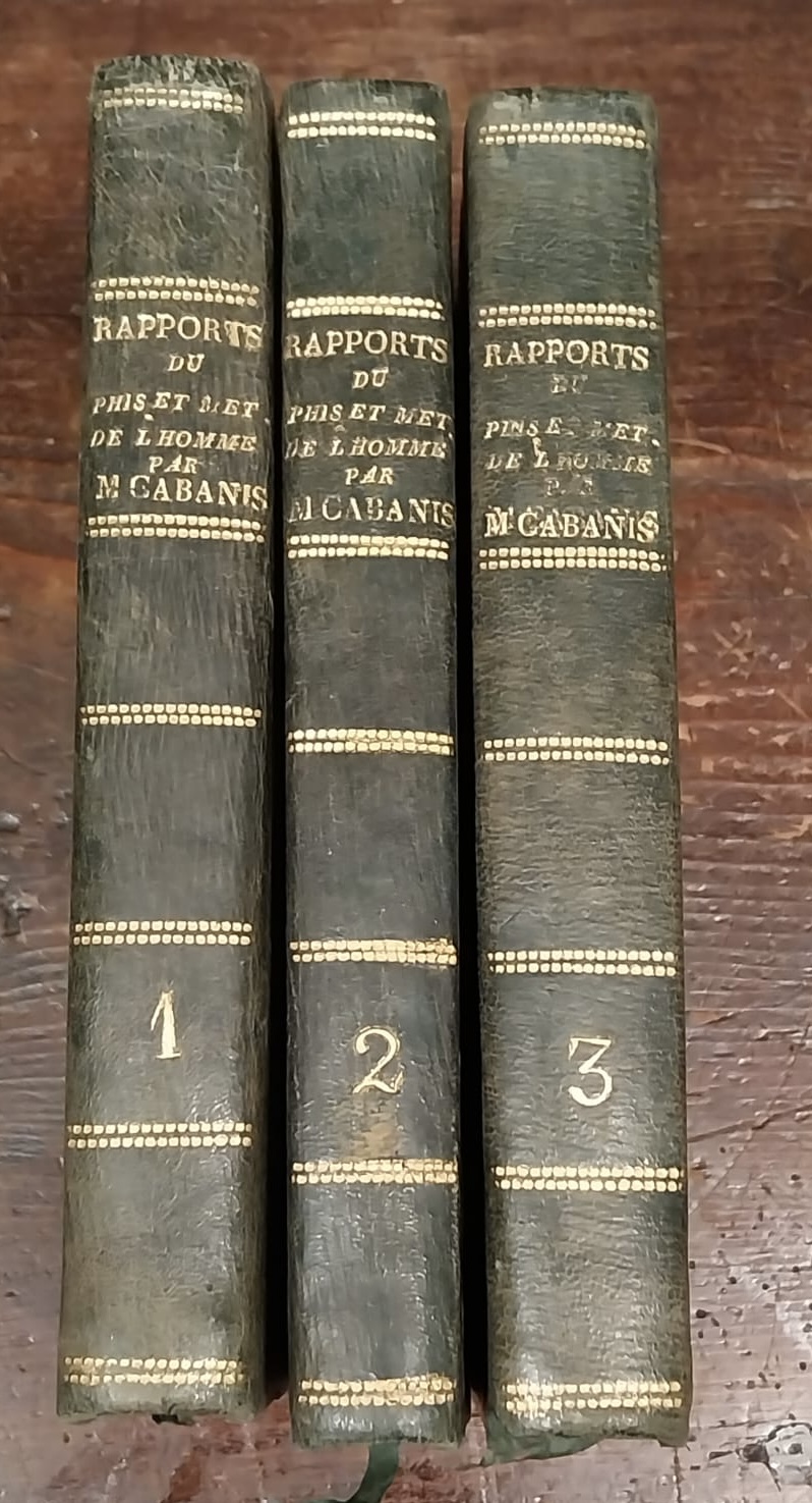 Rapports du Physique et du Moral de l'Homme. Precedes d'une …