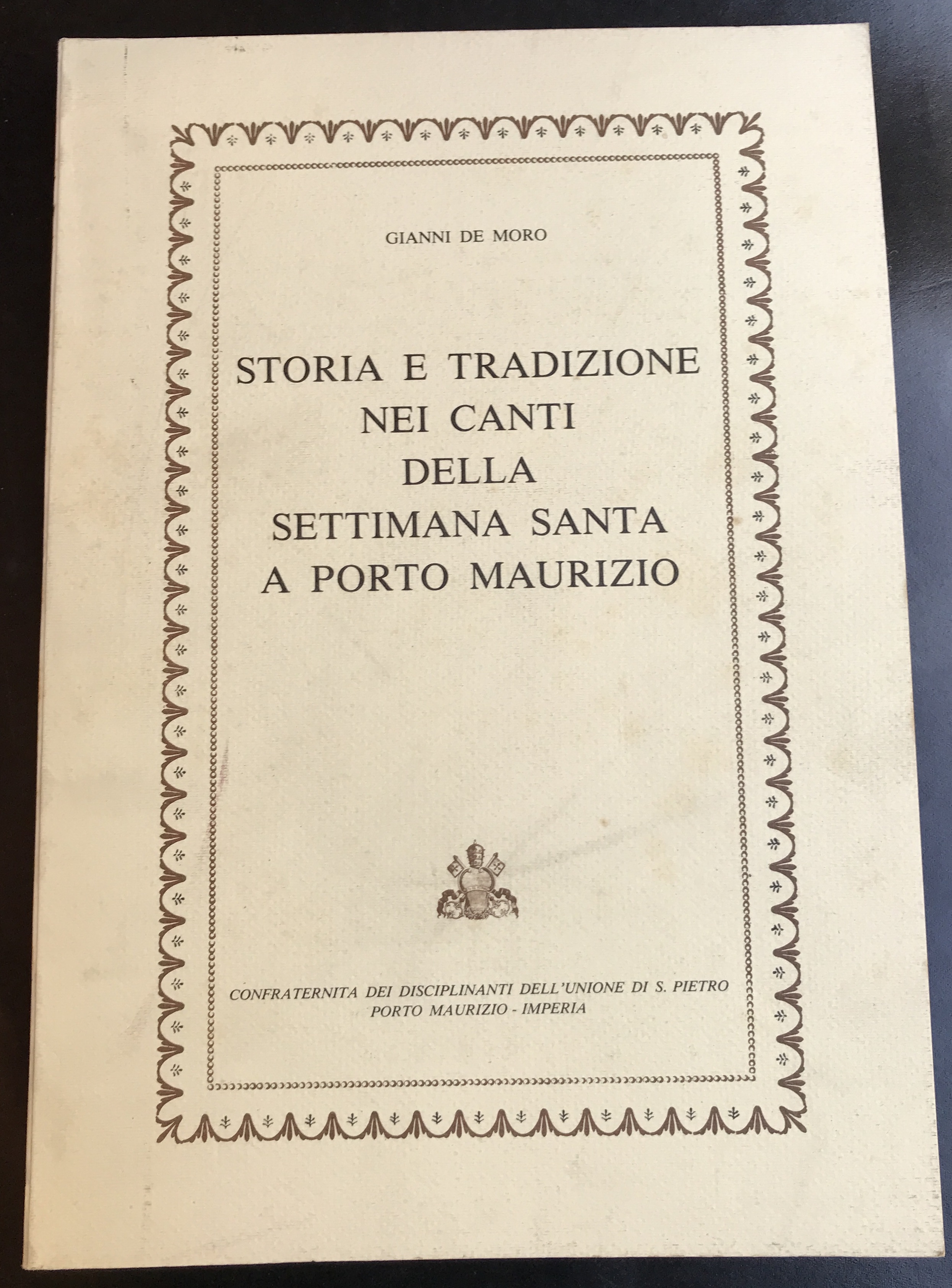 Storia e tradizione nei canti della settimana Santa a Porto …