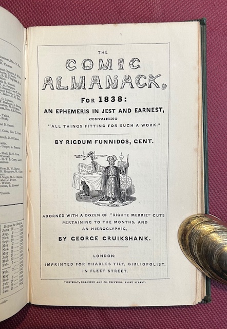 The Comic Almanack: An Ephemeris In Jest And Earnest Containing …