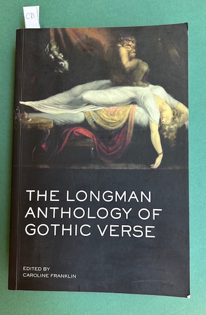 The longman anthology of gothic verse. Edith by Caroline Franklin.