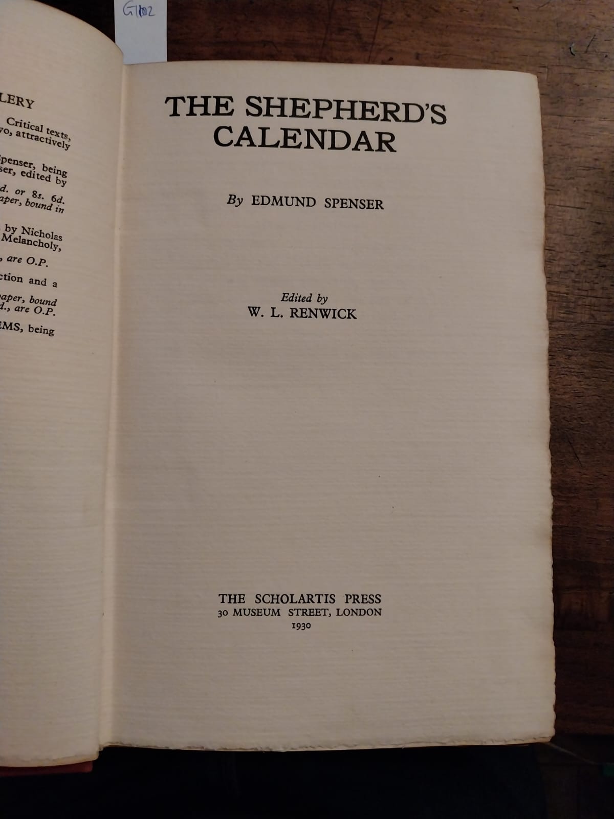 The Shepherd's Calendar