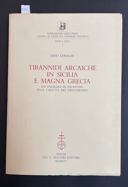 Tirannidi arcaiche in Sicilia e Magna Grecia da Panezio di …