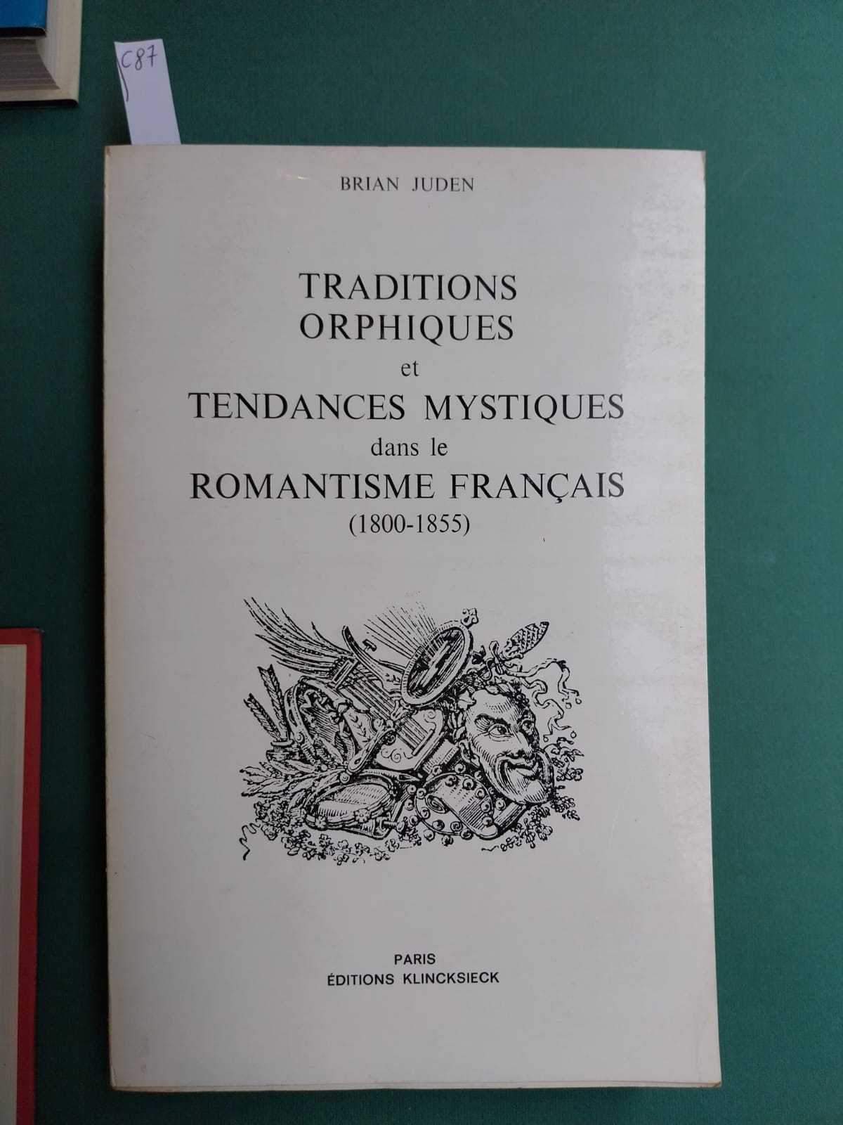 Traditions Orphiques et tendence mystiques dans le romantisme français (1800 …