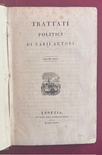 Trattati politici di varii autori