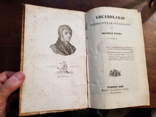 Vocabolario piemontese - italiano