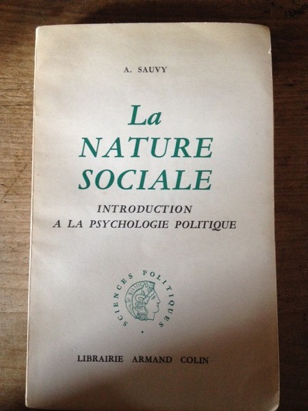 La nature sociale. Introduction à la psychologie politique.