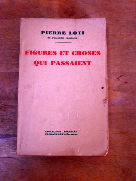 Figures et choses qui passaient