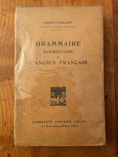 Grammaire élémentaire de l'ancien français