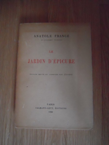 La jardin d'Epicure