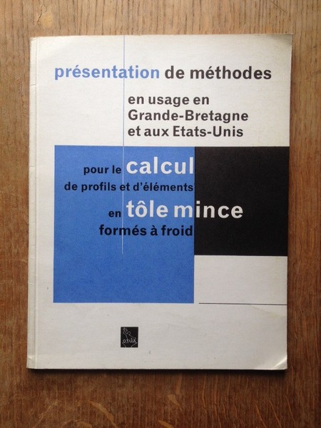 Présentation de méthodes pour le calcul de profils et d'éléments …