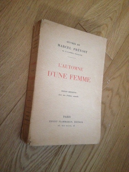 L'automne d'une femme