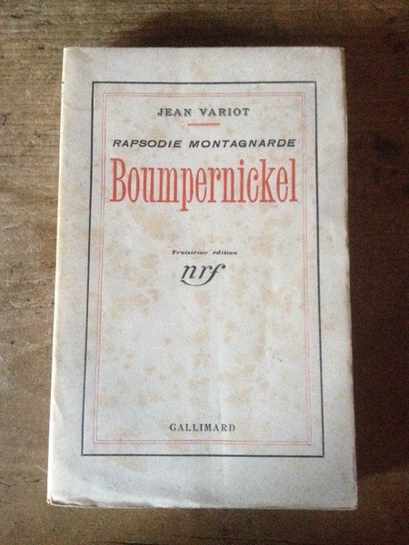 Boumpernickel. Rapsodie Montagnarde.