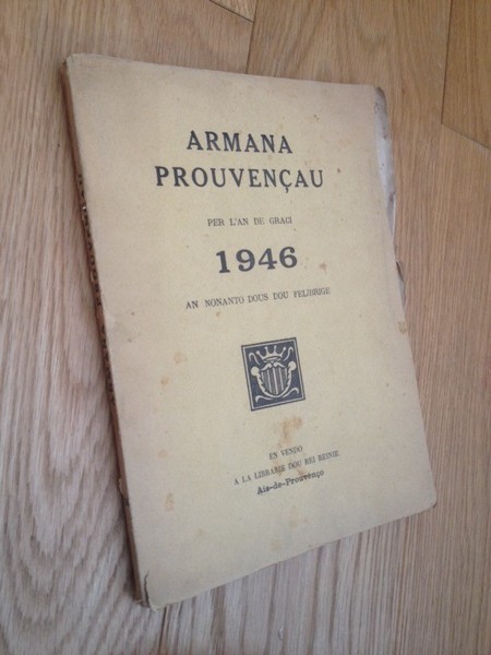 Armana Prouvençau per l'an per graci 1946, an nonante dous …