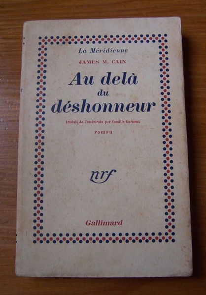 Au delà du déshonneur