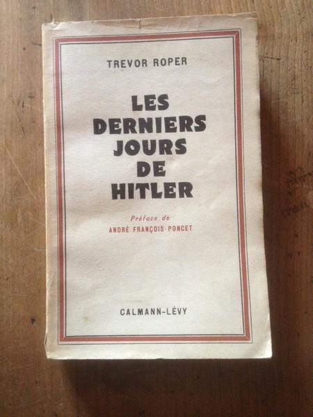 Les derniers jours de Hitler