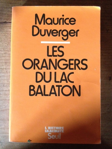 Les orangers du lac Balaton