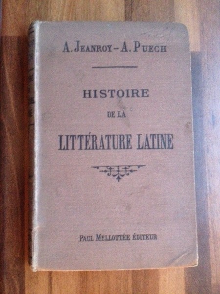 Histoire de la littérature latine