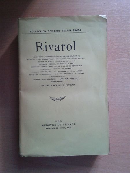 Rivarol