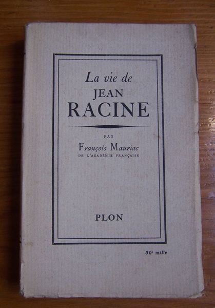 La vie de Jean Racine