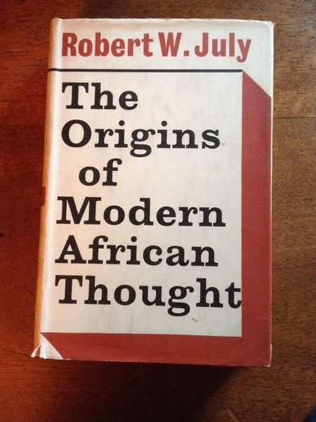 The Origins Of Modern African Thought