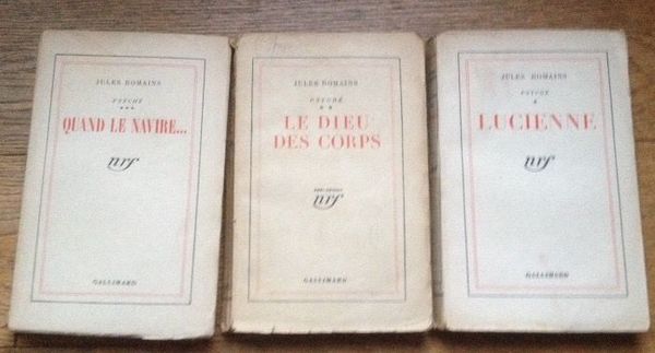 Psyché (3 volumes) Lucienne - Le dieu des corps - …
