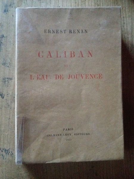 Caliban et l'eau de Jouvence