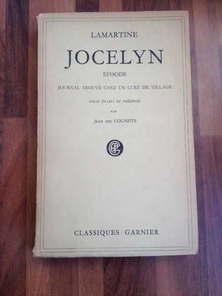 Jocelyn, Episode, Journal trouvé chez un curé de village