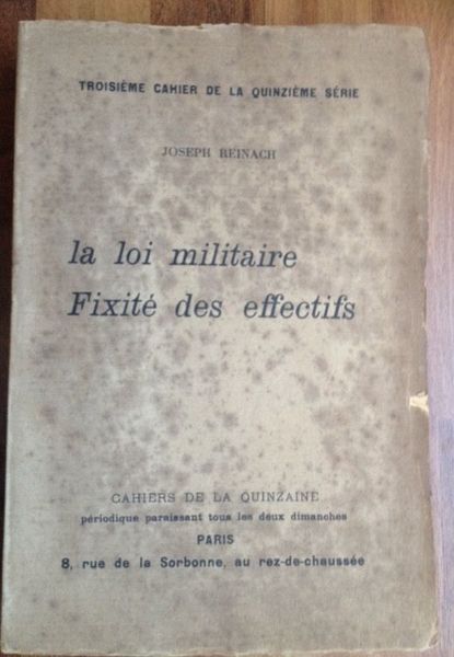 La loi militaire, fixité des effectifs