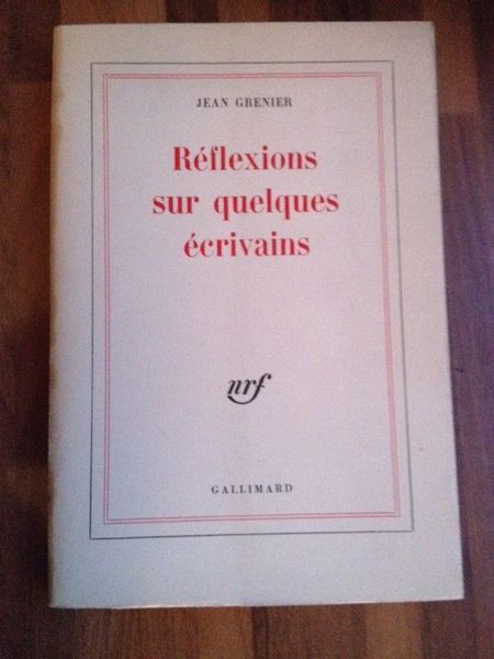 Reflexions sur quelques Écrivains