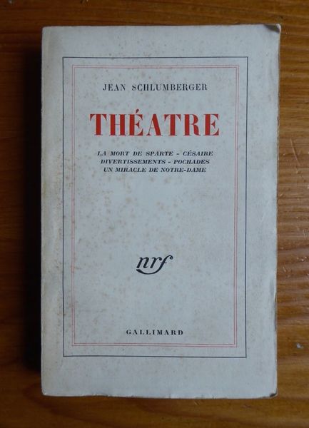 Théatre La mort de Sparte Césaire Divertissements Pochades Un miracle …