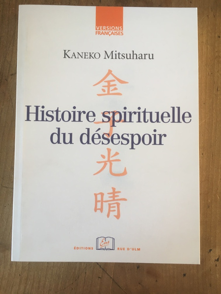 Histoire spirituelle du désespoir - l'expérience du siècle de Meiji …