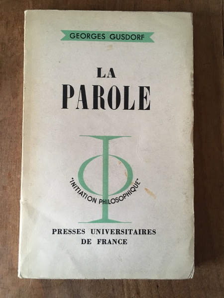 La parole