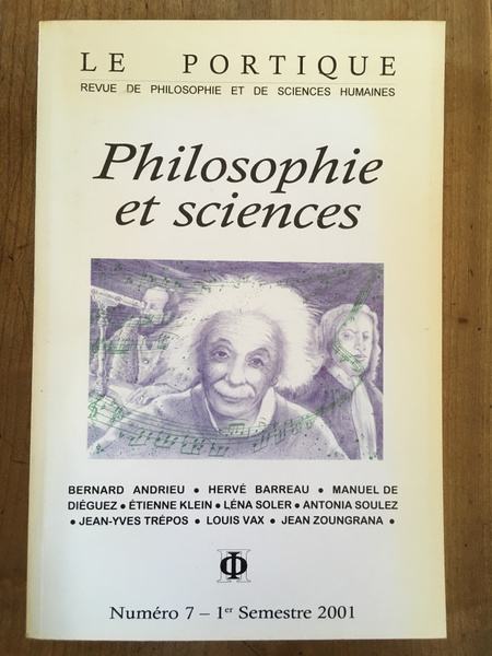 Revue Le portique numéro 7, Philosophie et sciences