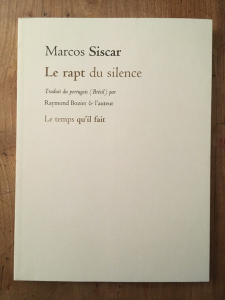 Le rapt du silence