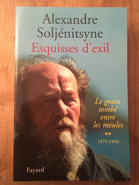 Esquisses d'exil : Tome 2, Le grain tombé entre les …