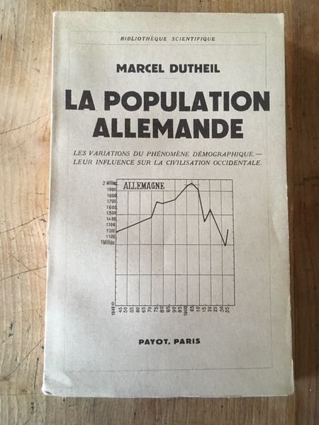 La population allemande