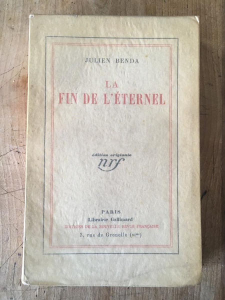 La fin de l'éternel