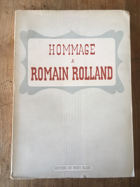 Hommage à Romain Rolland