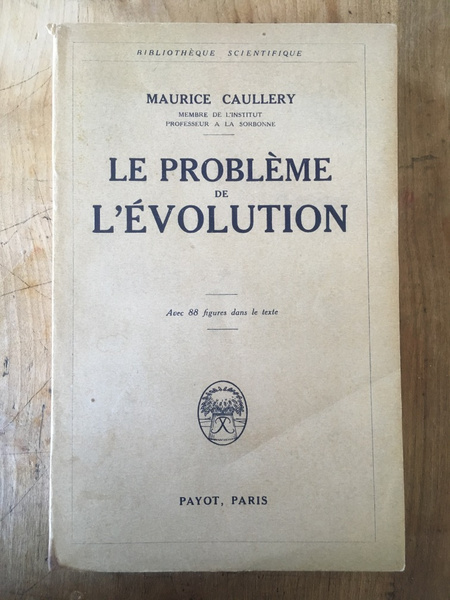 Le problème de l'évolution