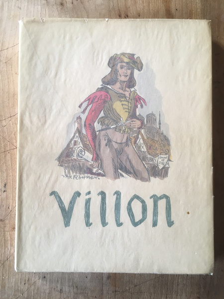 Oeuvres de François Villon, illustrations de Van Rompaey