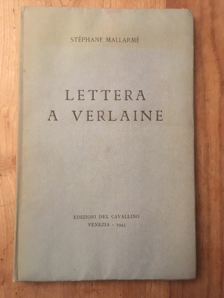 Lettera a Verlaine
