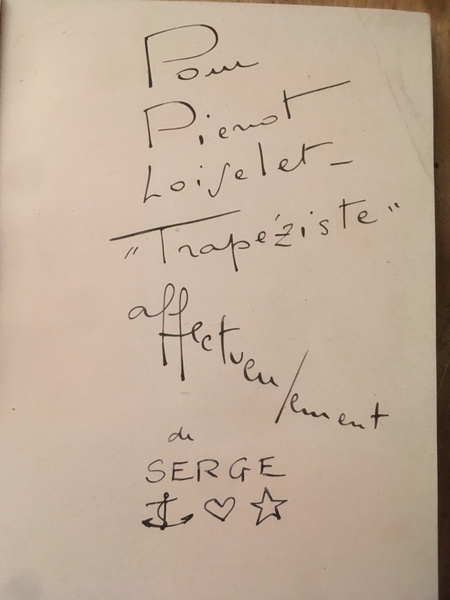 Le dessinateur Serge